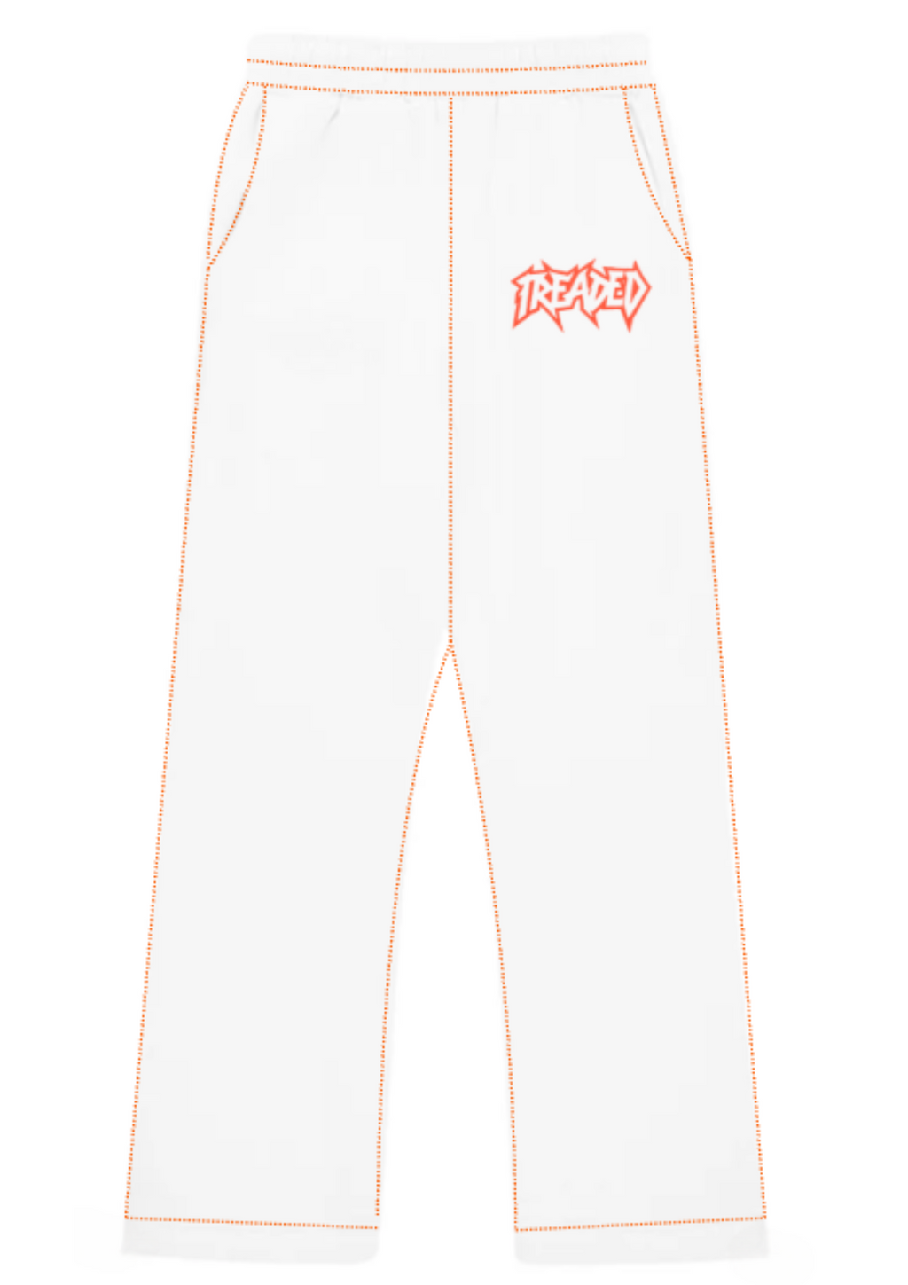 JOGGER - WHITE/ORANGE