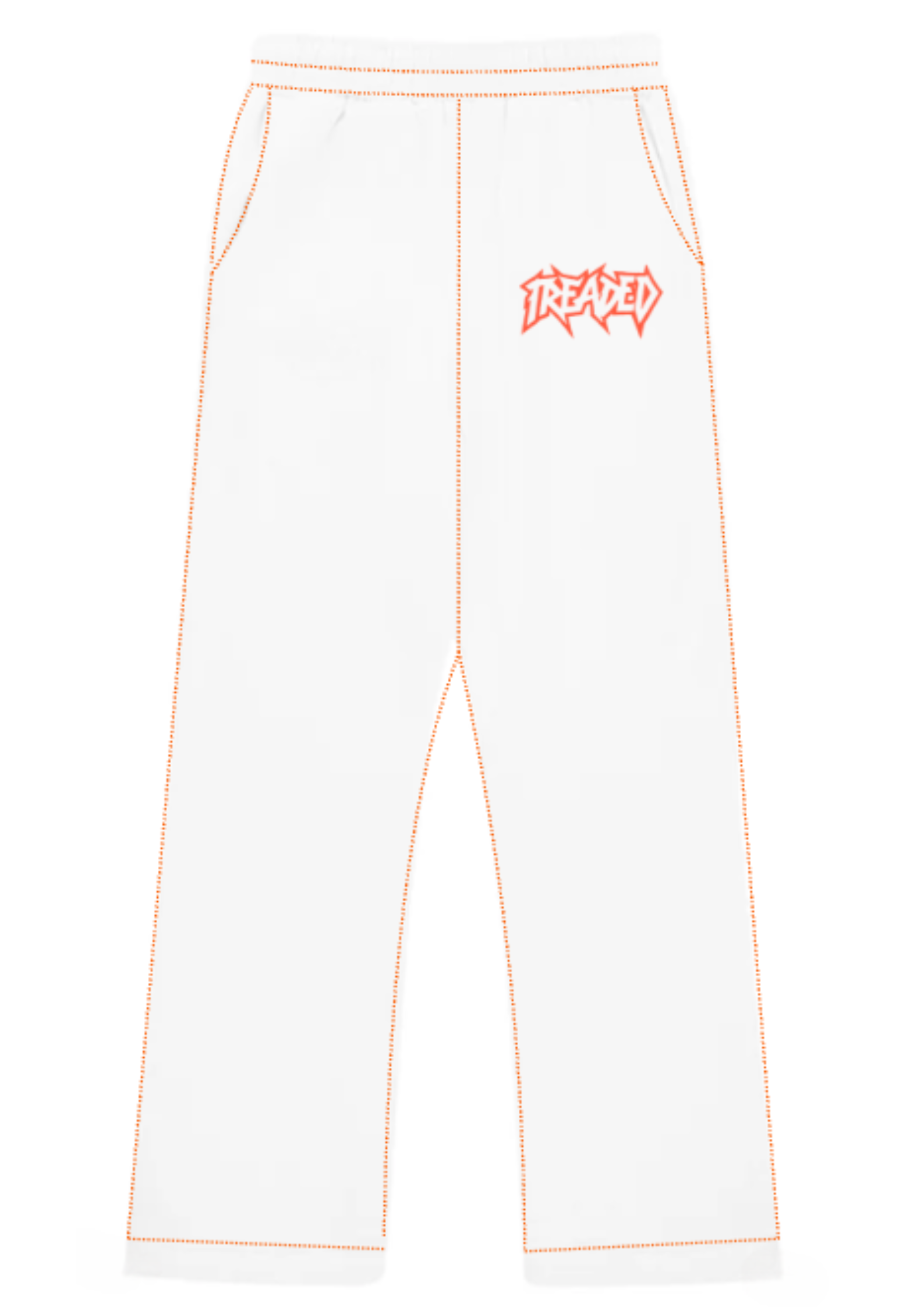 JOGGER - WHITE/ORANGE