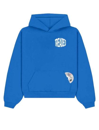 DISC HOODIE - BLUE