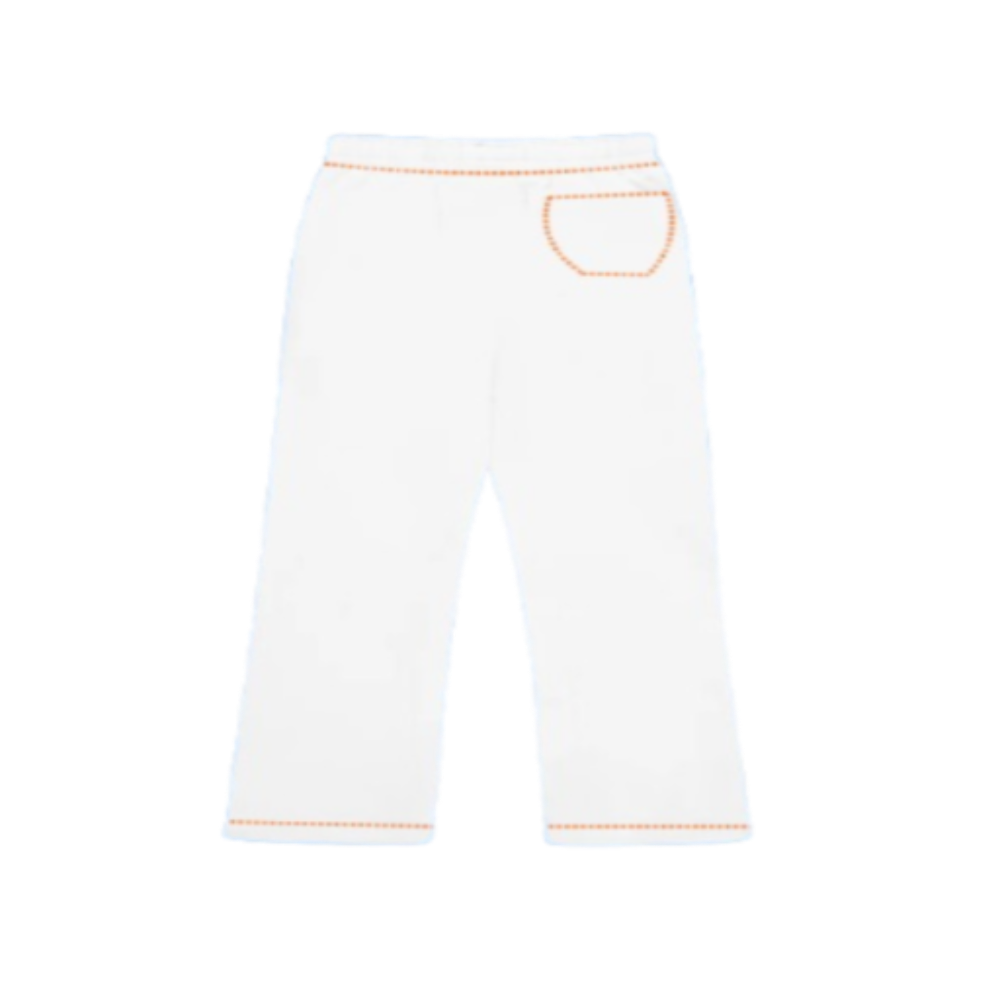 JOGGER - WHITE/ORANGE